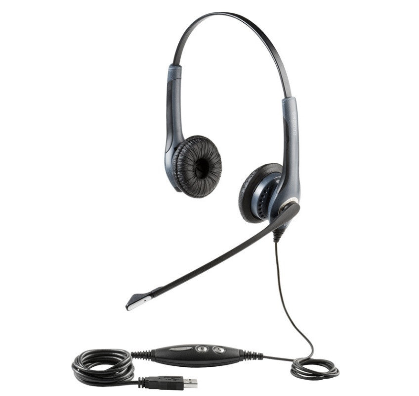 Jabra GN 2000 Duo Wireless Headset with Noise Cancellation, IP Rating & OpenComm Technology - Perfect for Call Centers, Remote Work & Office Communication
