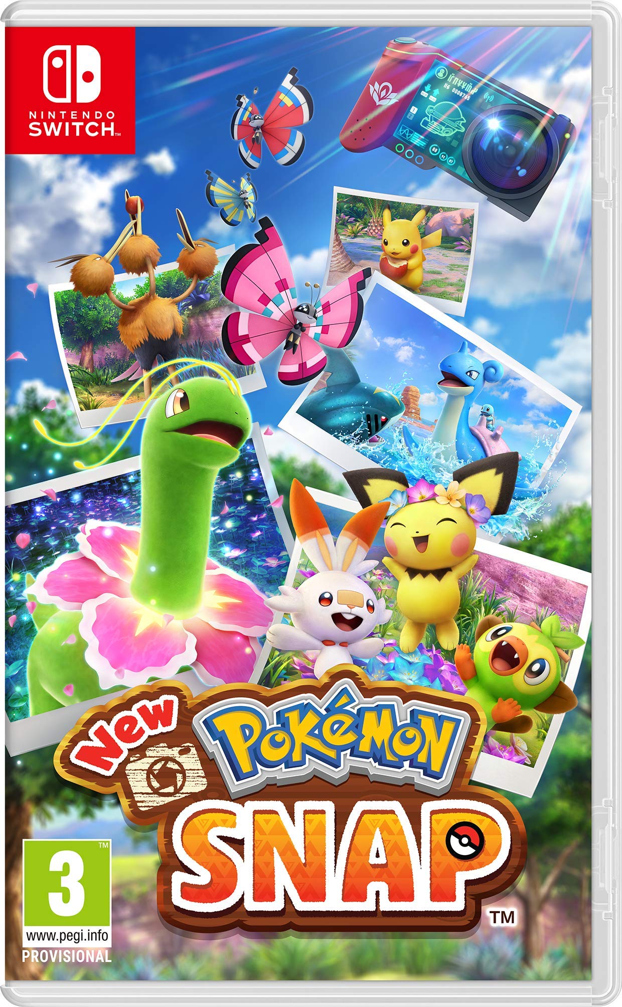 New Pokémon Snap Game for Nintendo Switch - Immersive Adventure & Stunning Graphics | Perfect for Family Fun & Pokémon Fans