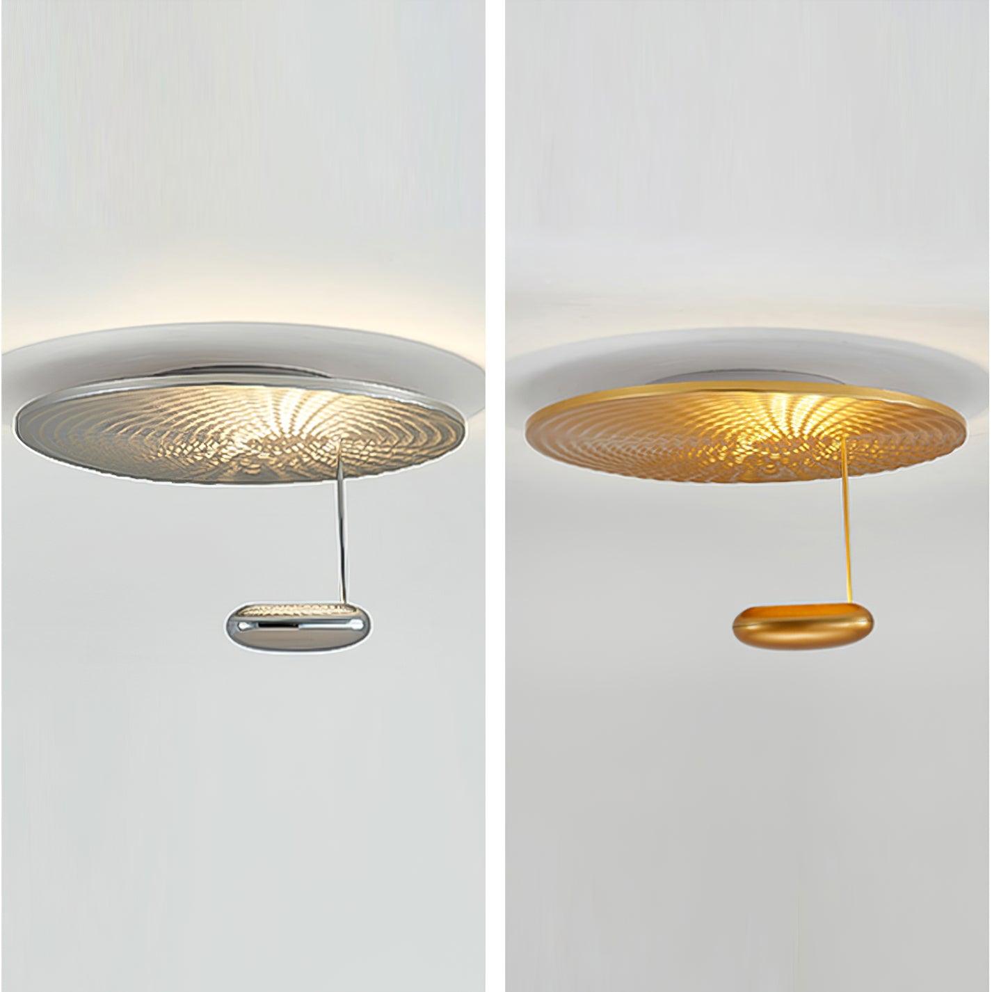 Modern Mercury Ceiling Light Fixture - Energy Efficient LED Vintage Industrial Style Pendant Lighting for Living Room, Bedroom, Dining Room & Kitchen