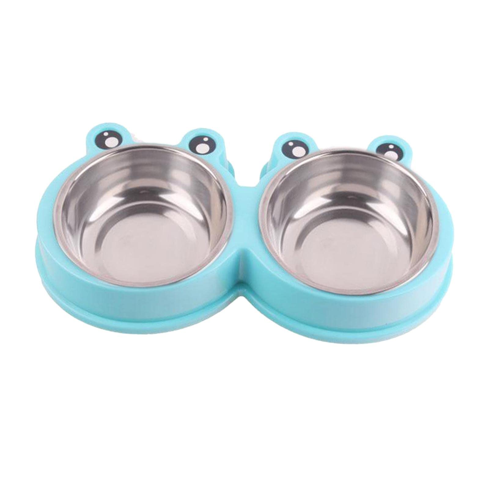 Elevated Pet Food Bowl Stand for Dogs & Cats - Blue, Perfect for Feeding & Snacks
