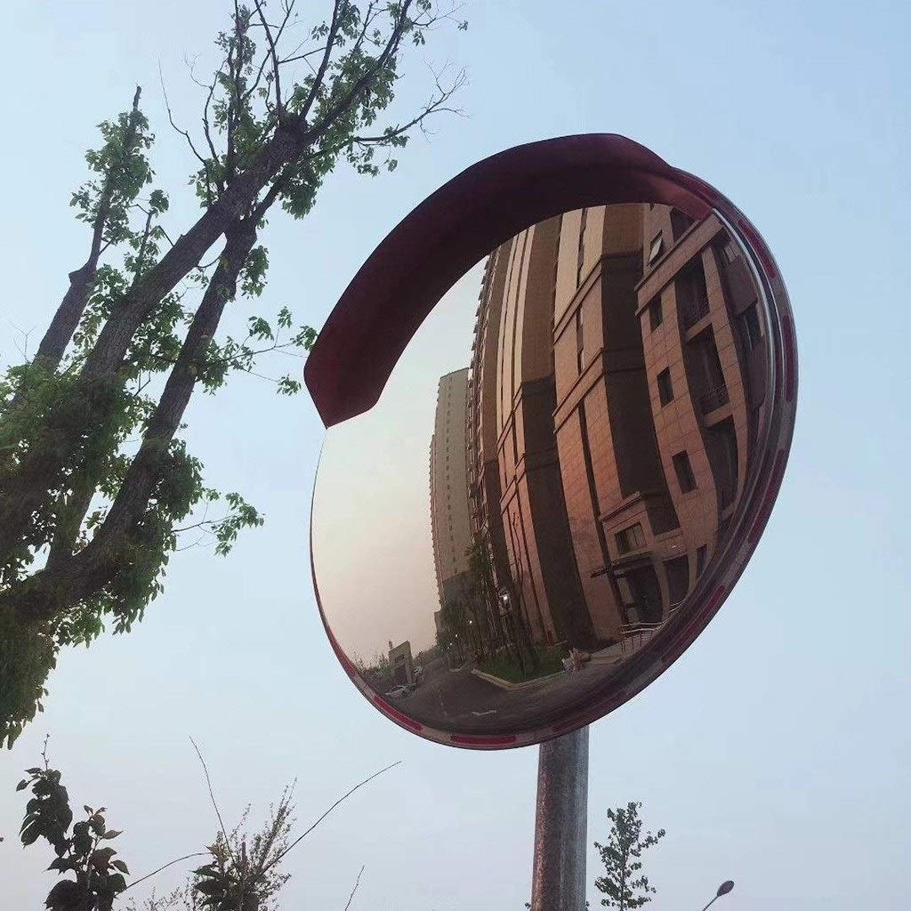 75CM Convex Security Mirror - Wide Angle Round Traffic Mirror for Hospitals, Malls & Theft Prevention - Durable Safety Mirror for Parking Lots, Warehouses & Blind Spots