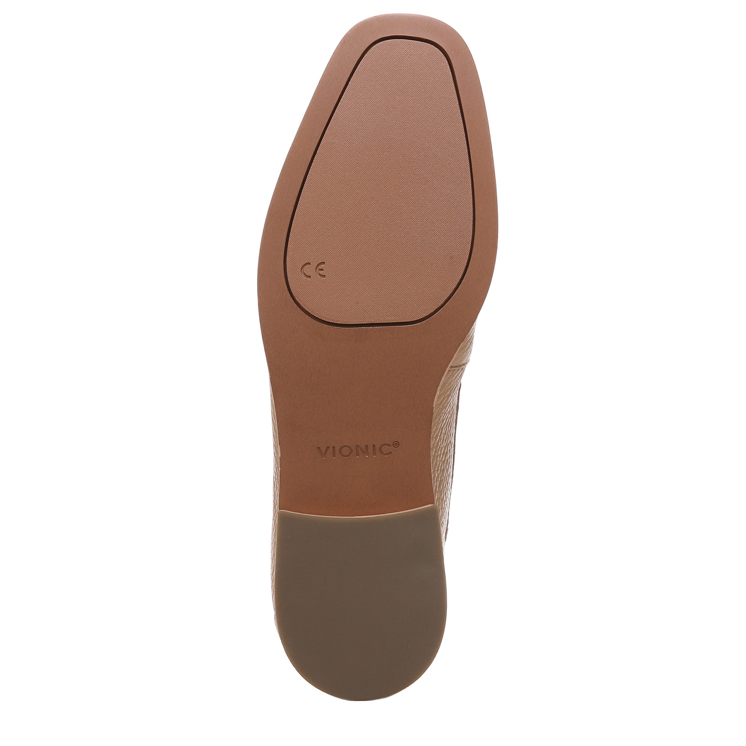 Vionic Women's Comfortable Orthotic Support Ballet Flats - Slip-On Walking Shoes for Work, Travel & Everyday Wear