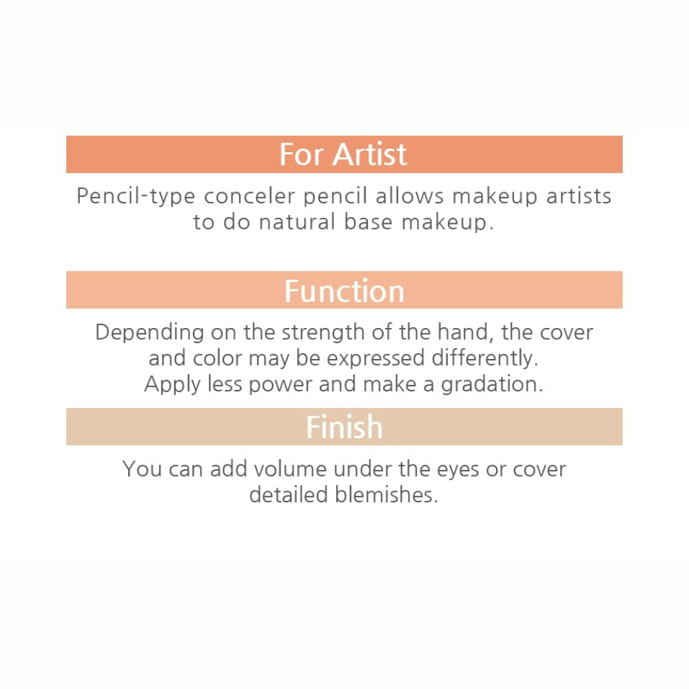 Courcelles Original Concealer Pencil - 2 Shades (CC700 & CC800) with Free Sharpener - Full Coverage Makeup for Dark Circles & Blemishes - Perfect for Everyday Use & Travel Makeup Kit