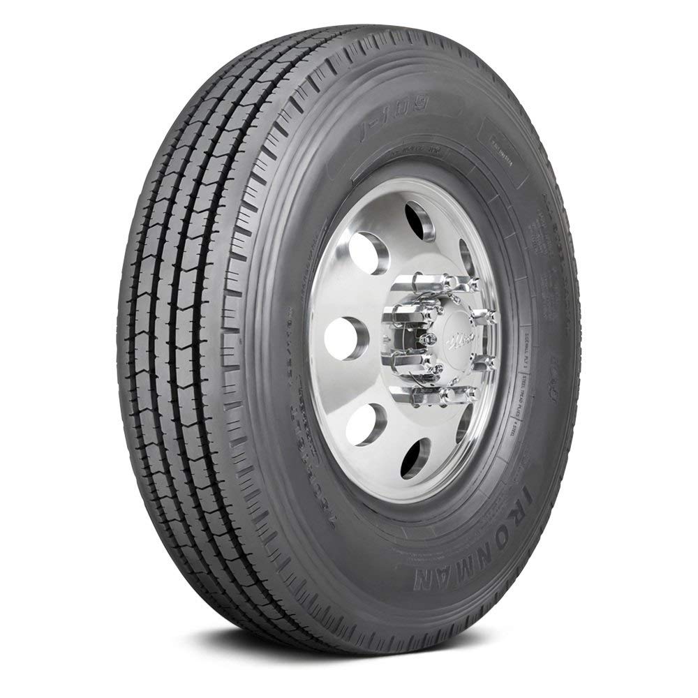 Ironman I-109 245/70R19.5 Commercial Summer Tire - Heavy Duty All-Season Truck Tires for Pickup Trucks & Work Vehicles | Durable Performance for Highway, Construction & Off-Road Use