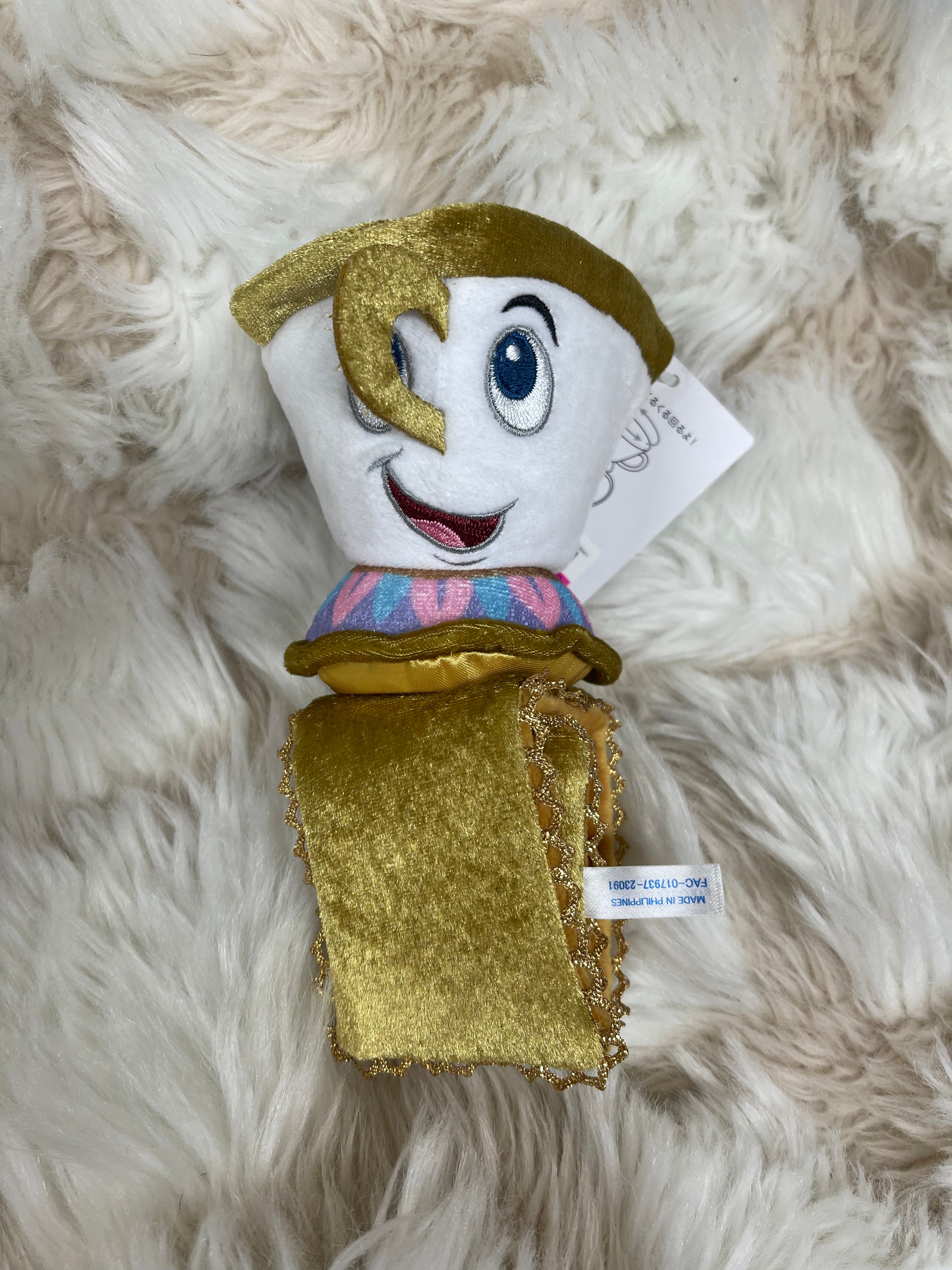Disney Beauty and the Beast Chip Wristlet Strap - Cute Character Handbag Accessory for Women, Girls | Perfect for Theme Parks, Cosplay, and Disney Fan Gifts
