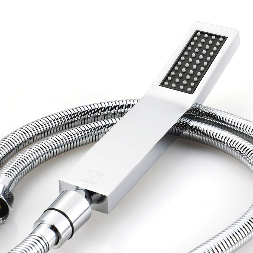 Premium Thermostatic Shower System - 4-Function Concealed Wall Mount Shower Faucet with Fixed Rainfall Showerhead | Modern Bathroom Upgrade for Spa-Like Experience