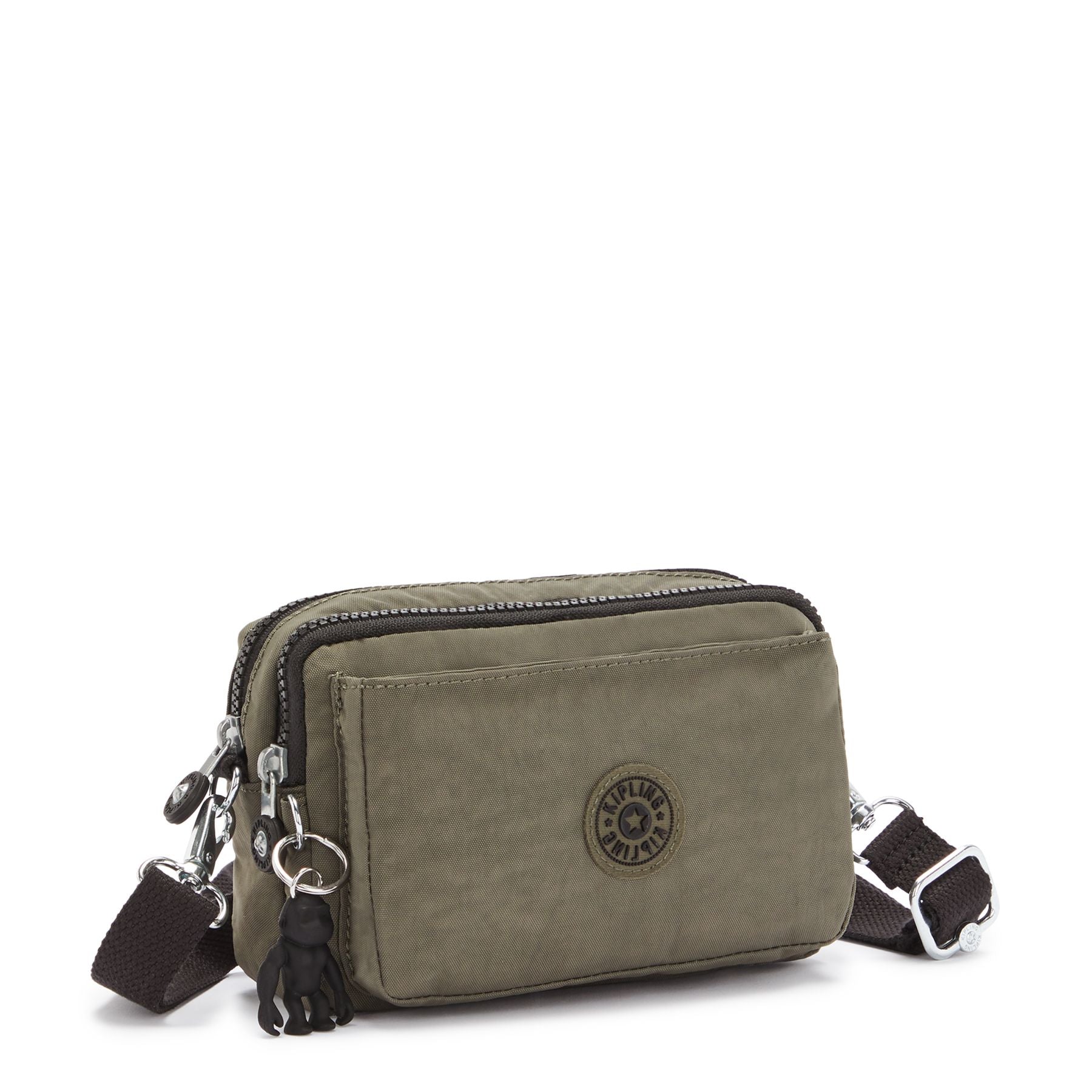 Kipling Abanu Multi Convertible Crossbody Bag - Lightweight & Stylish for Women | Perfect for Travel, Work & Everyday Use (Green Moss)