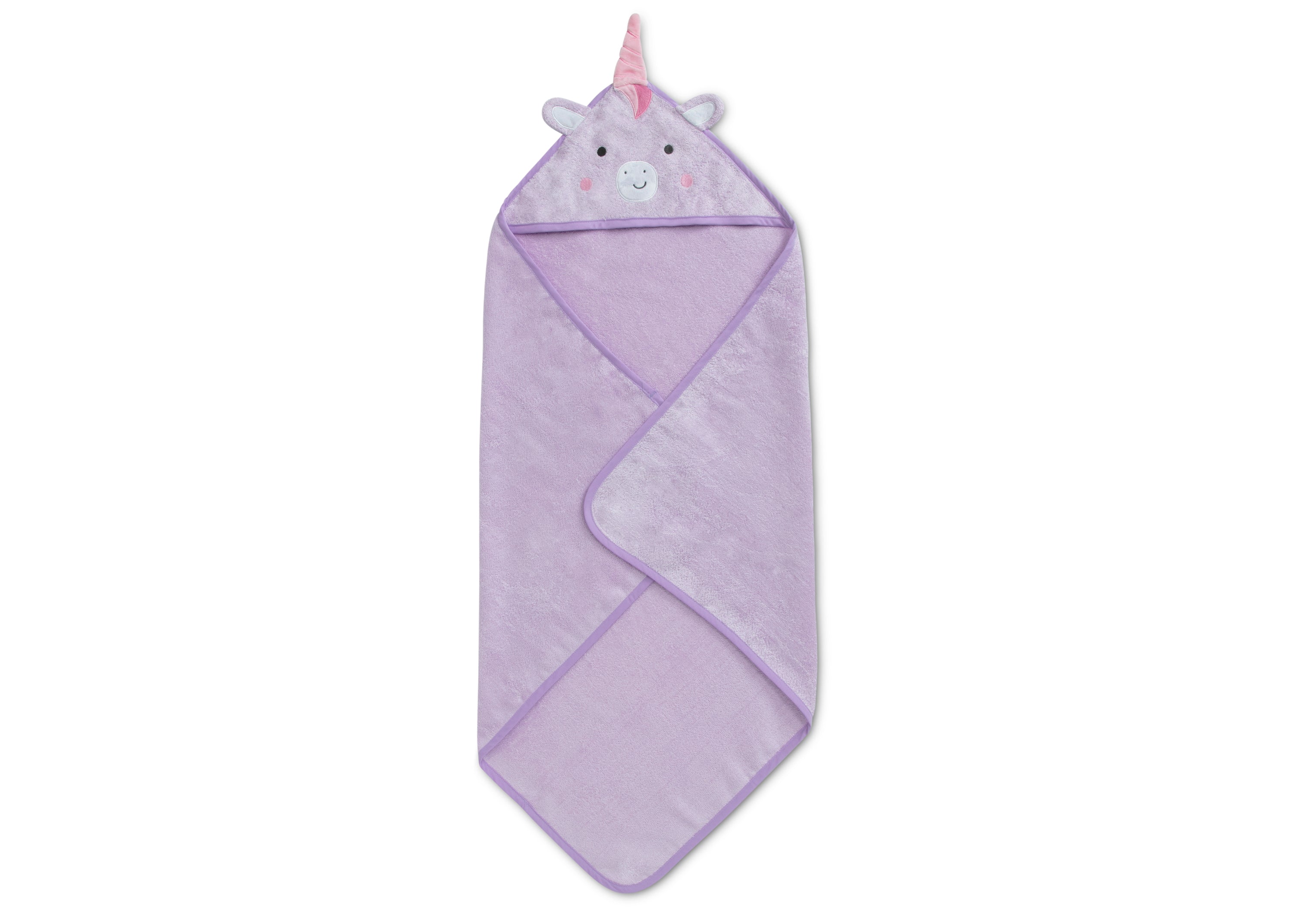 Soft Baby Hooded Bath Towel - 100% Cotton Absorbent & Gentle for Newborns - Perfect for Post-Bath Snuggles & Playtime