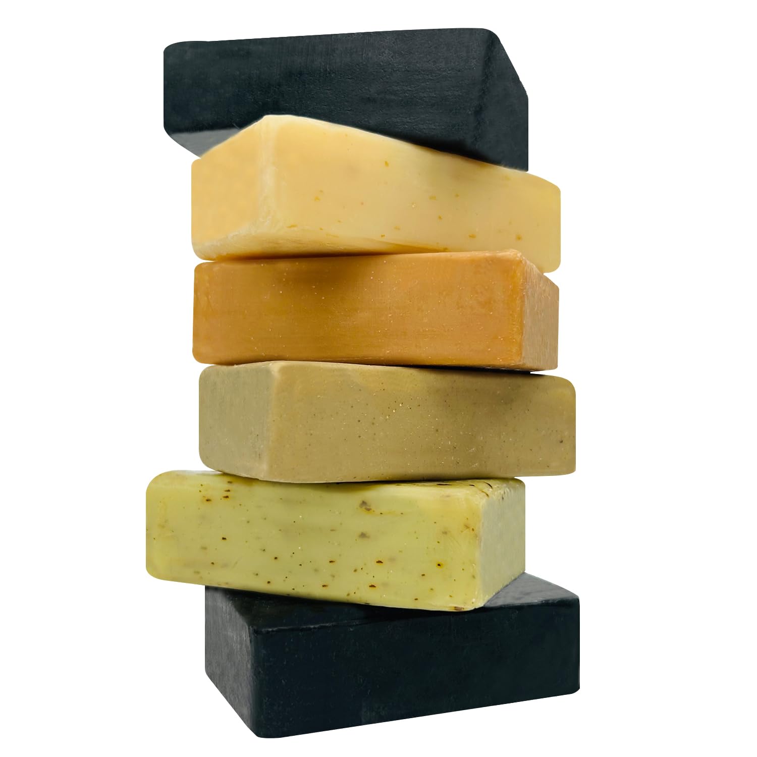 Simply Vedic Mini Pack of 6 All-Natural Handmade Soap Bars for Body, Hand & Face - Pure Moisturizing Bathing Soap Gift Set for Men & Women (30g x 6) | Perfect for Travel, Gifting & Daily Skincare Routine