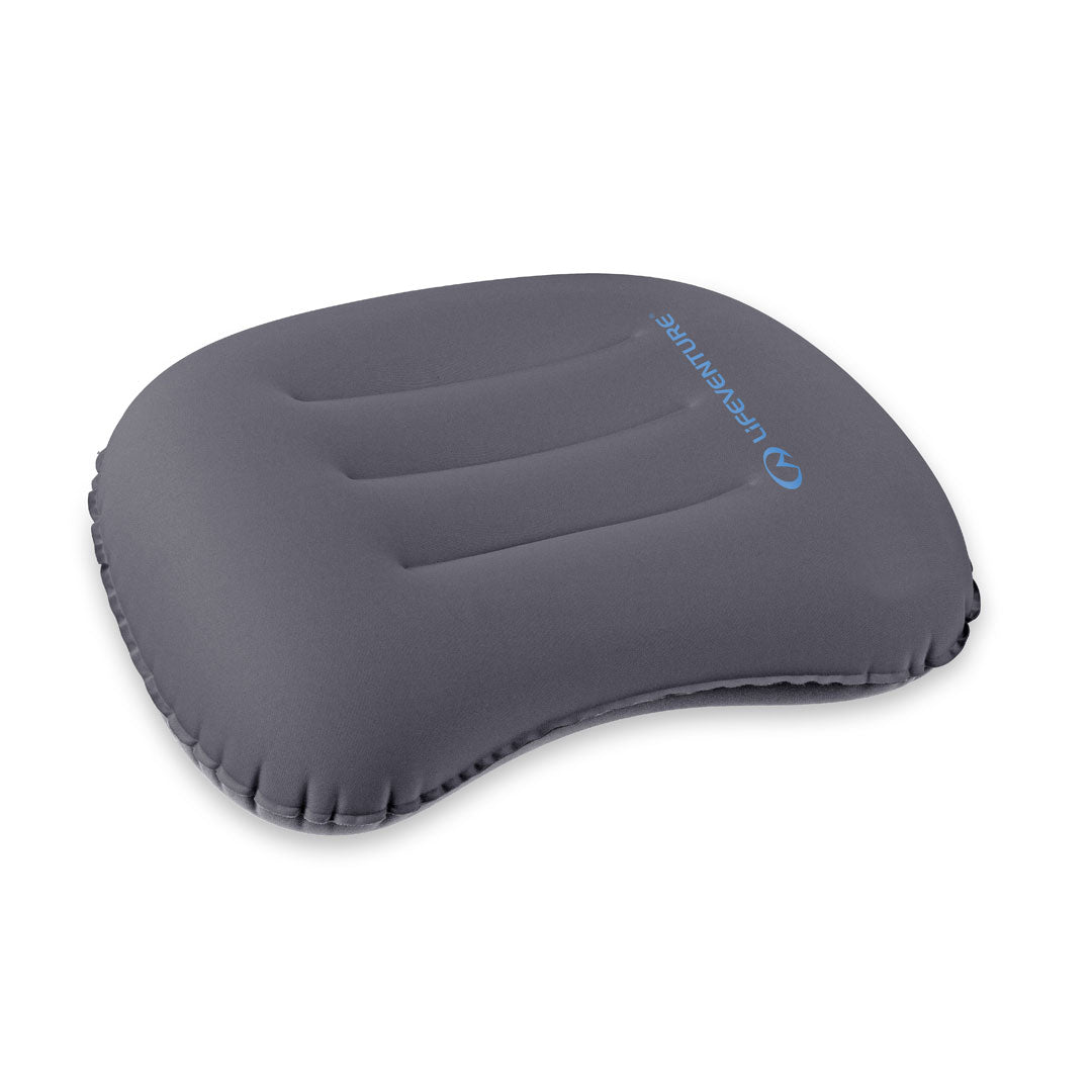Lifeventure Inflatable Travel Pillow - Ultra Lightweight & Compact Camping Pillow for Backpacking, Hiking, Airplane Travel - Perfect for Outdoor Adventures & Home Use