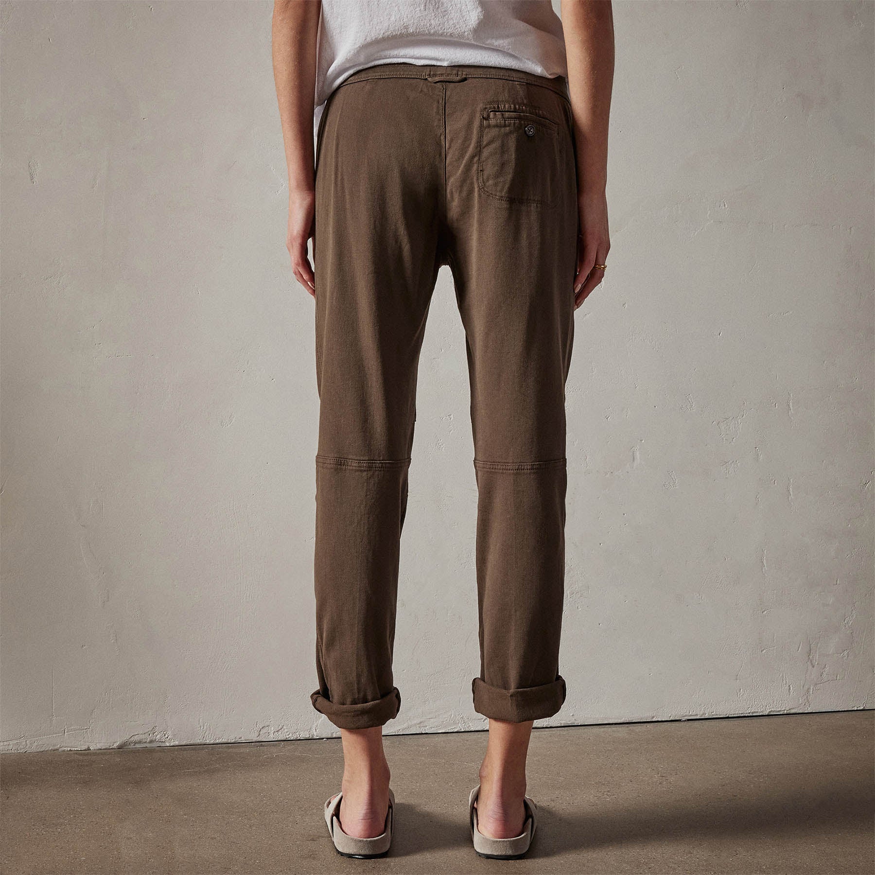 Soft Drape Pants in Smoky Green - Comfortable High-Waisted Wide Leg Lounge Pants for Women | Perfect for Yoga, Home Wear & Casual Outfits