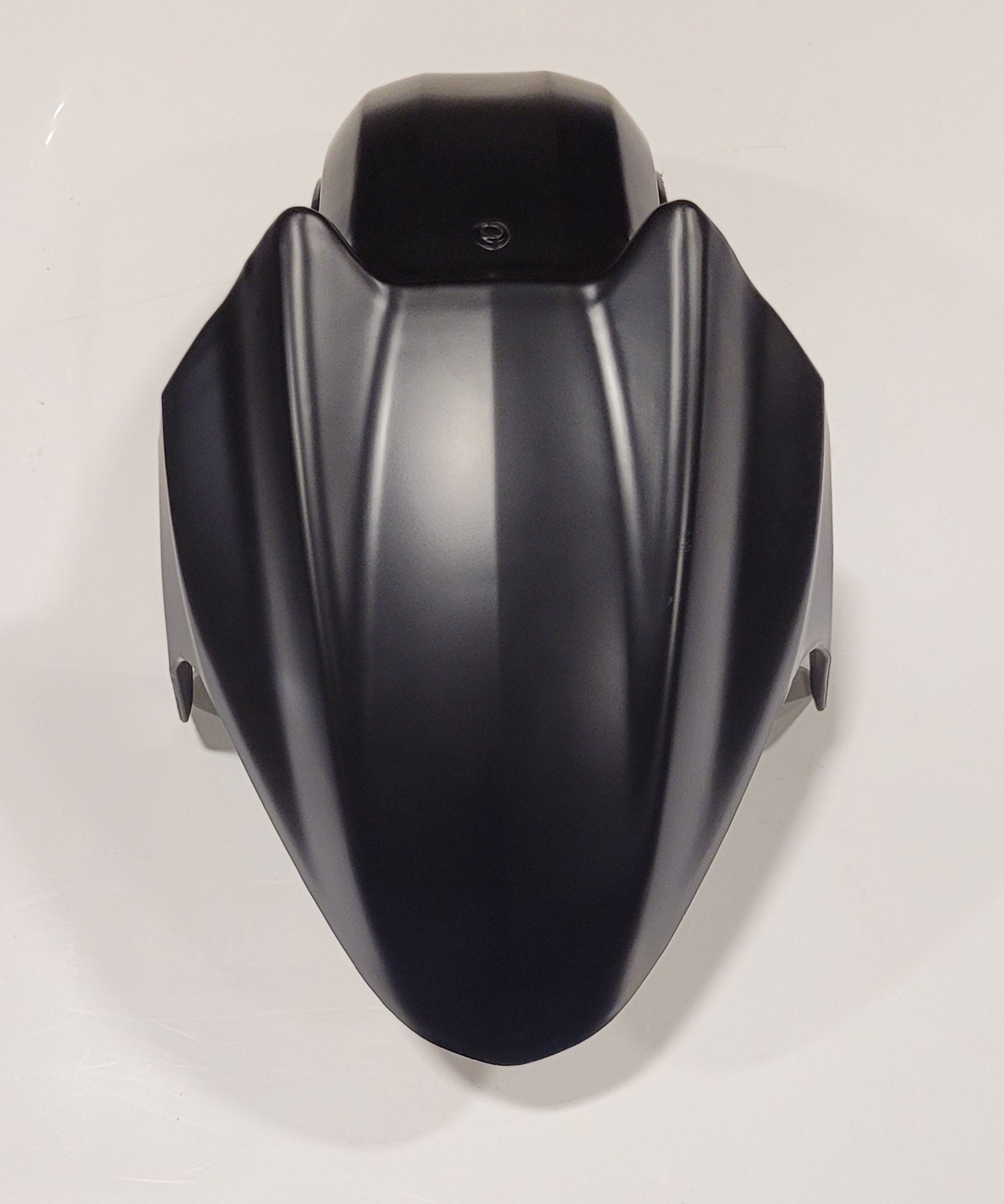 Phoenix PR Black Front Mudguard - Durable Motorcycle Fender for Harley Davidson, Honda, Yamaha - Perfect for Off-Road, Street Riding & Rain Protection