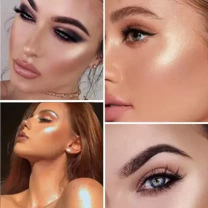 WIFFY Waterproof Face & Body Highlighter - Golden Shimmer for Long-Lasting Glow | Perfect for Beach, Pool Parties & Summer Festivals