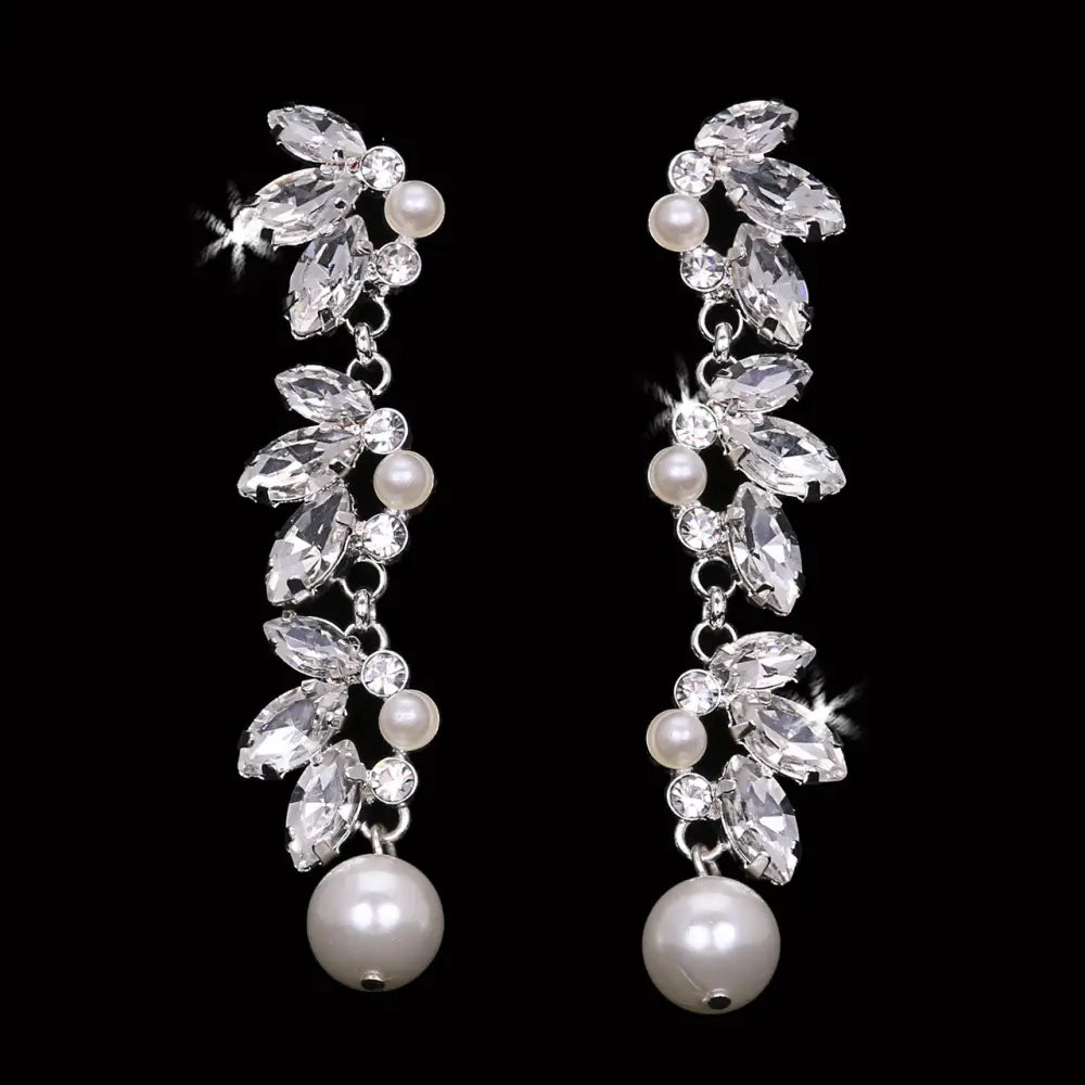 Elegant Bridal Earrings for Wedding | E2348 | Perfect for Brides, Bridesmaids, and Formal Occasions
