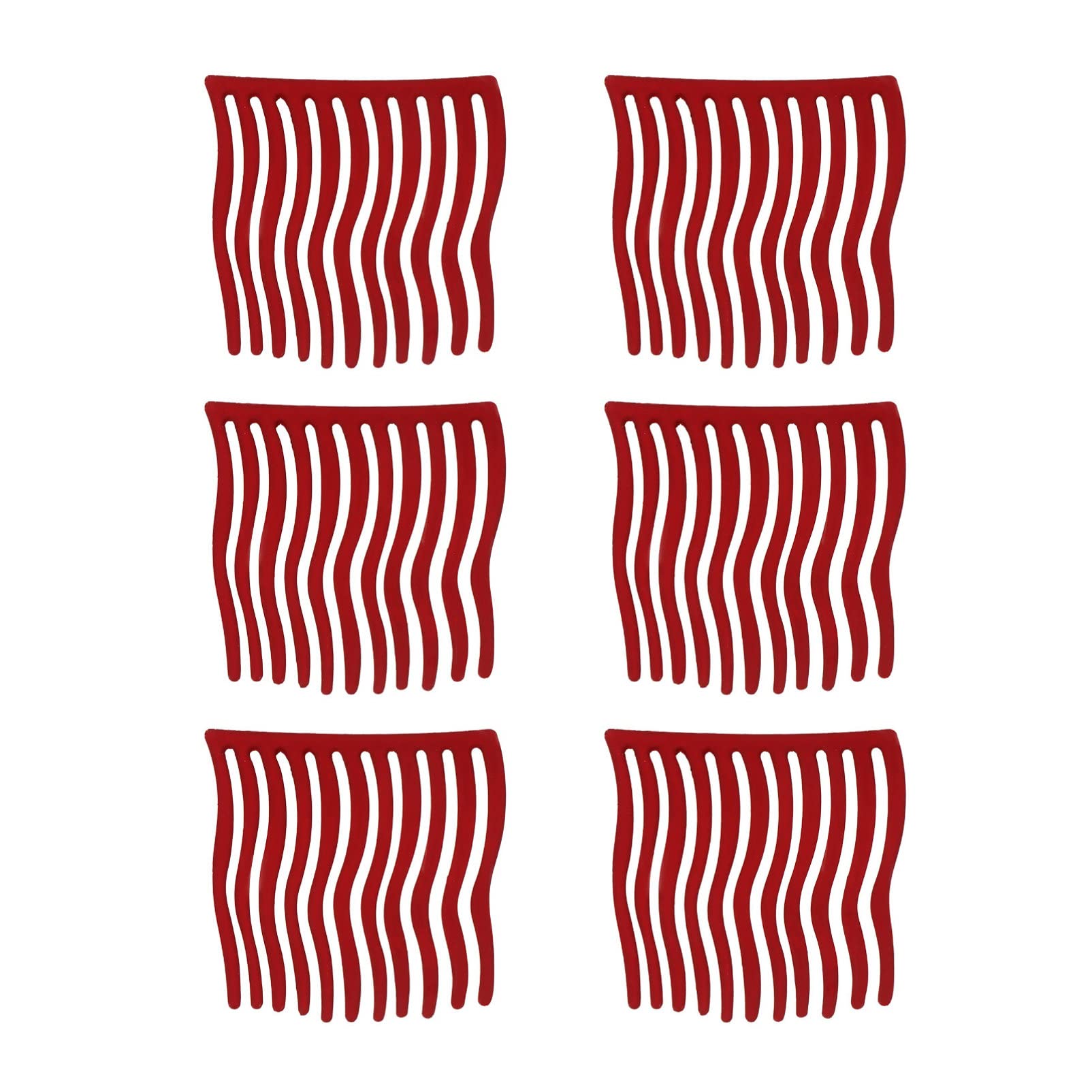 LALAFINA Elegant Alloy Hair Side Combs for Women - Decorative Hair Slides & Insert Combs for Weddings, Parties & Everyday Styling