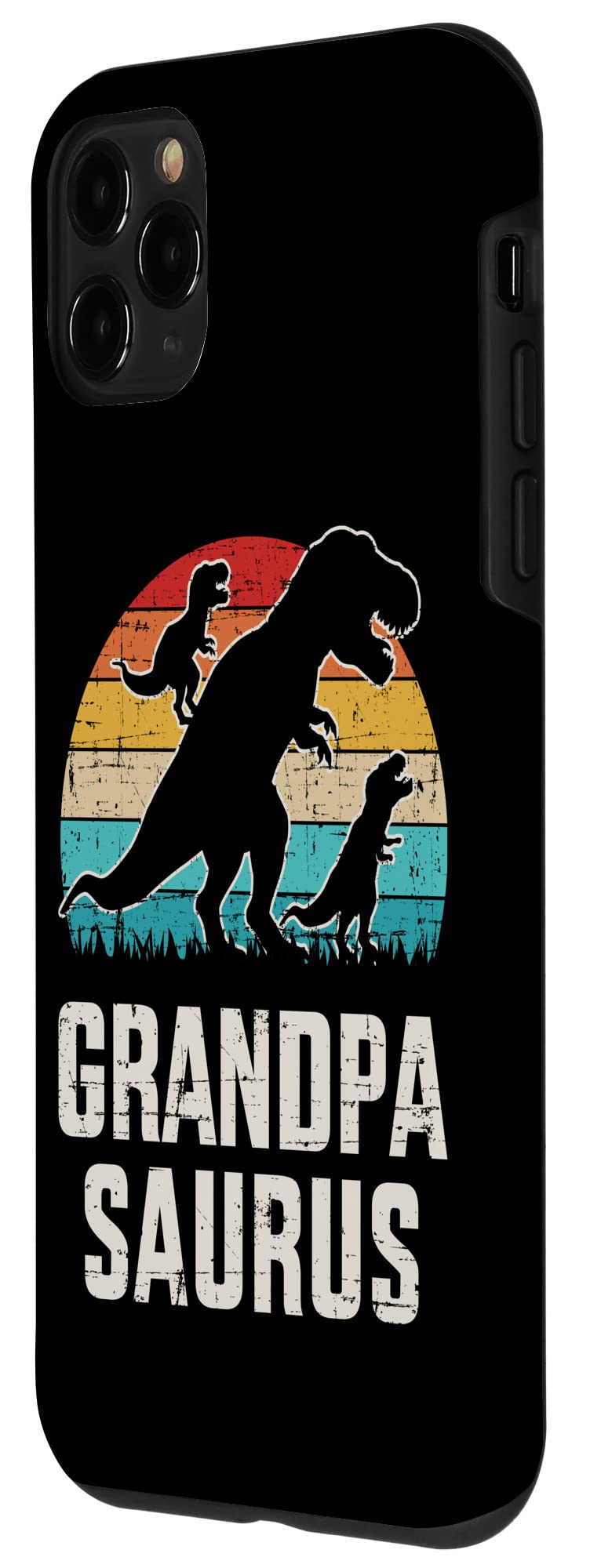 iPhone 11 Pro Case - Vintage Dinosaur Design for Grandpa | Father's Day Gift | Shockproof Protective Cover for Daily Use & Travel
