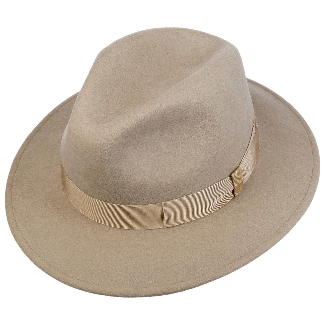 Borsalino Piemonte Traveller Wool Hat for Men & Women - Warm Winter Beanie for Outdoor Travel, Hiking & Casual Wear