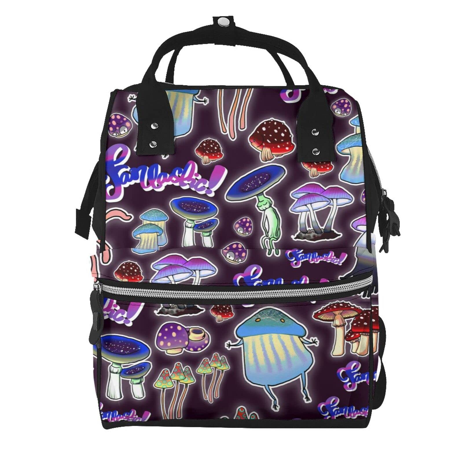 Multifunctional Large Capacity Waterproof Diaper Backpack for Moms - Travel Baby Bag with Changing Pad | Perfect for Daycare, Outings & Family Trips