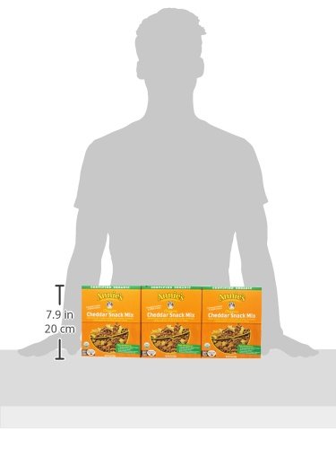 Annie's Organic Cheddar Snack Mix - Assorted Crackers & Pretzels, 9oz (Pack of 12) | Healthy Kids Snacks, School Lunch, Party Food, Movie Night Treats