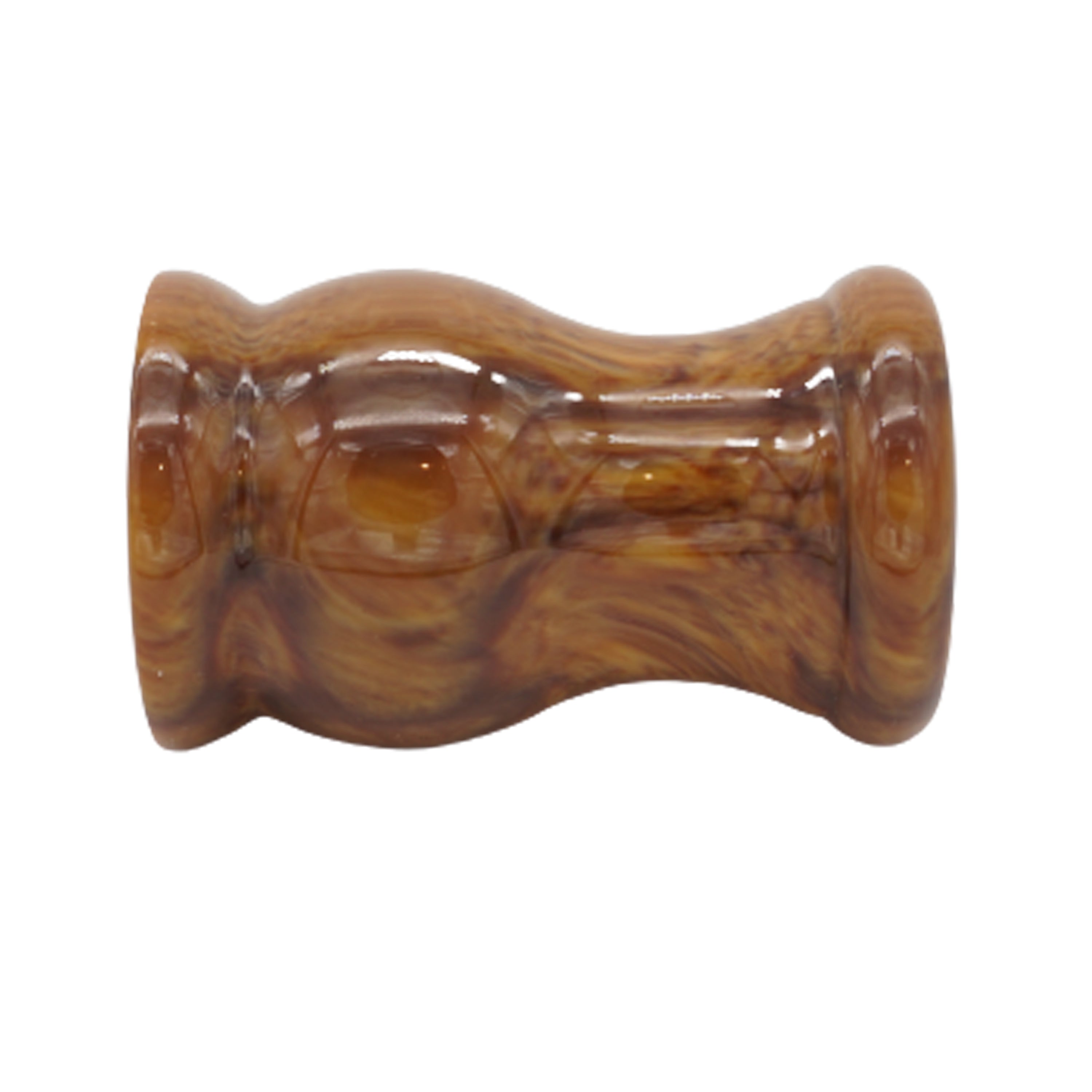 Premium Briar Wood Handcrafted Shaving Brush Handle - Fits 24mm & 26mm Knots - Perfect for Wet Shaving & Grooming Gifts for Men