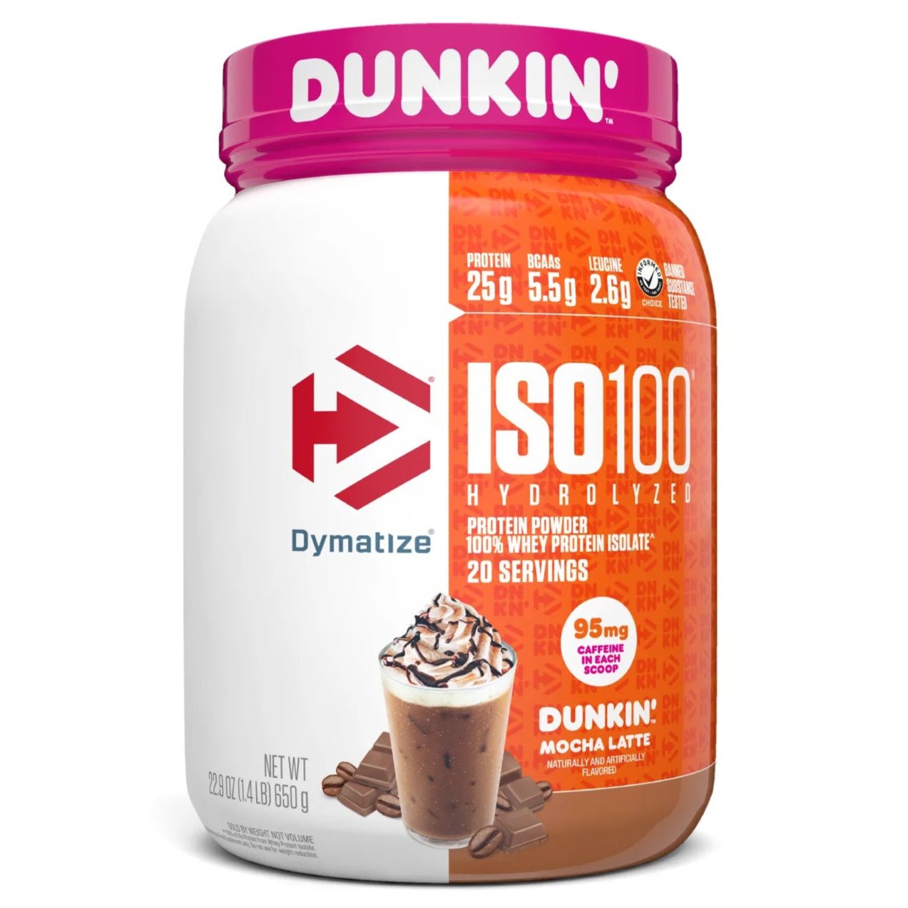 Dymatize ISO 100 Hydrolyzed Whey Protein Powder - Fast Absorbing Muscle Recovery for Athletes & Bodybuilders - Post Workout & Gym Nutrition Supplement