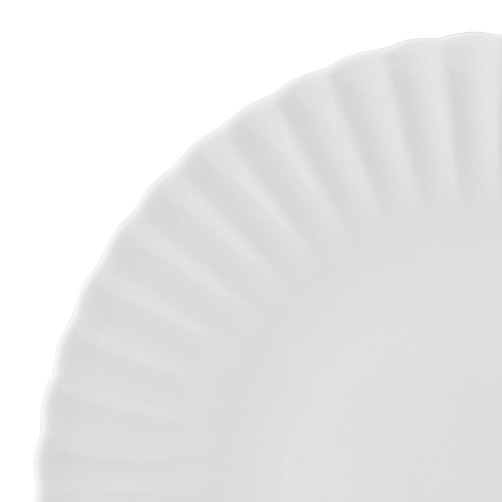 Isadora 12-Piece Dinnerware Set for 4 - Elegant Porcelain Dinner Plates, Salad Plates, Bowls - Perfect for Family Dinners, Holiday Entertaining & Restaurant-Style Dining