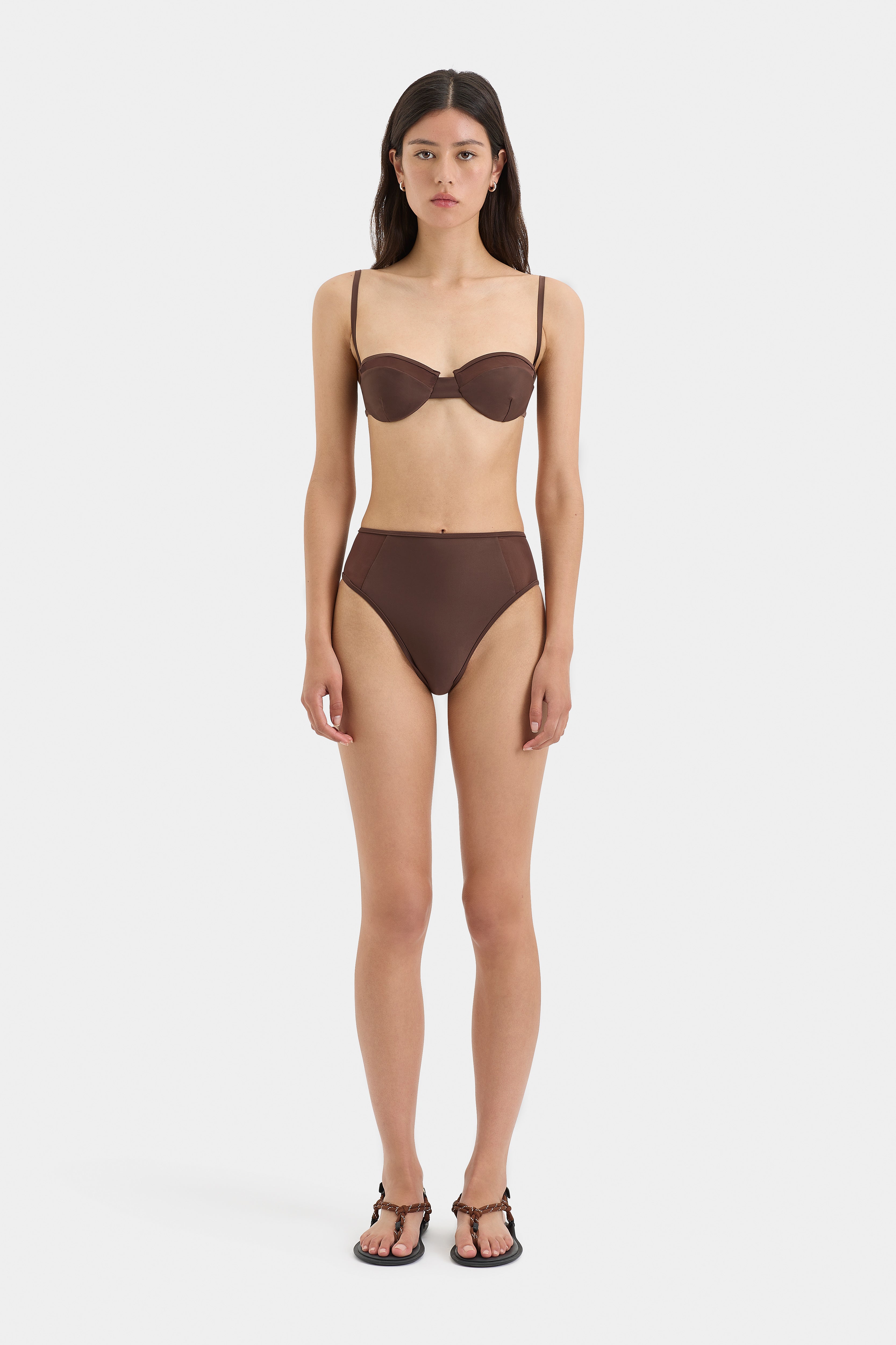 Dunes Splice Balconette Bra - Comfortable Lace Underwire Push Up Bralette for Women | Perfect for Everyday Wear, Date Nights & Special Occasions