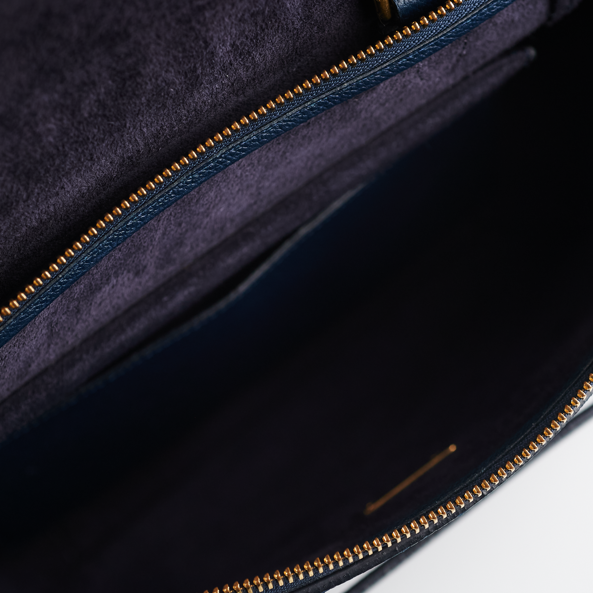 Celine Micro Belt Bag for Women | Dark Blue Crossbody Bag | Luxury Leather Handbag for Work, Travel & Everyday Use