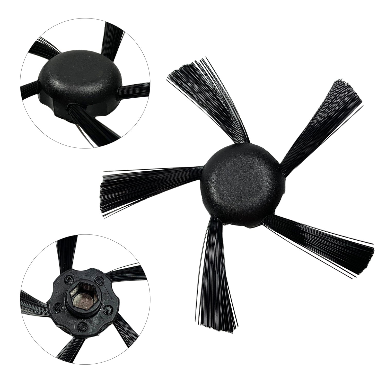 MaximalPower Replacement Main & Side Brush Compatible with NEATO 70e, 75, 80, 85 & D Series D75, D80, D85 and Botvac Connected Robot Vacuums - Perfect for Pet Hair, Hard Floors & Carpet Cleaning