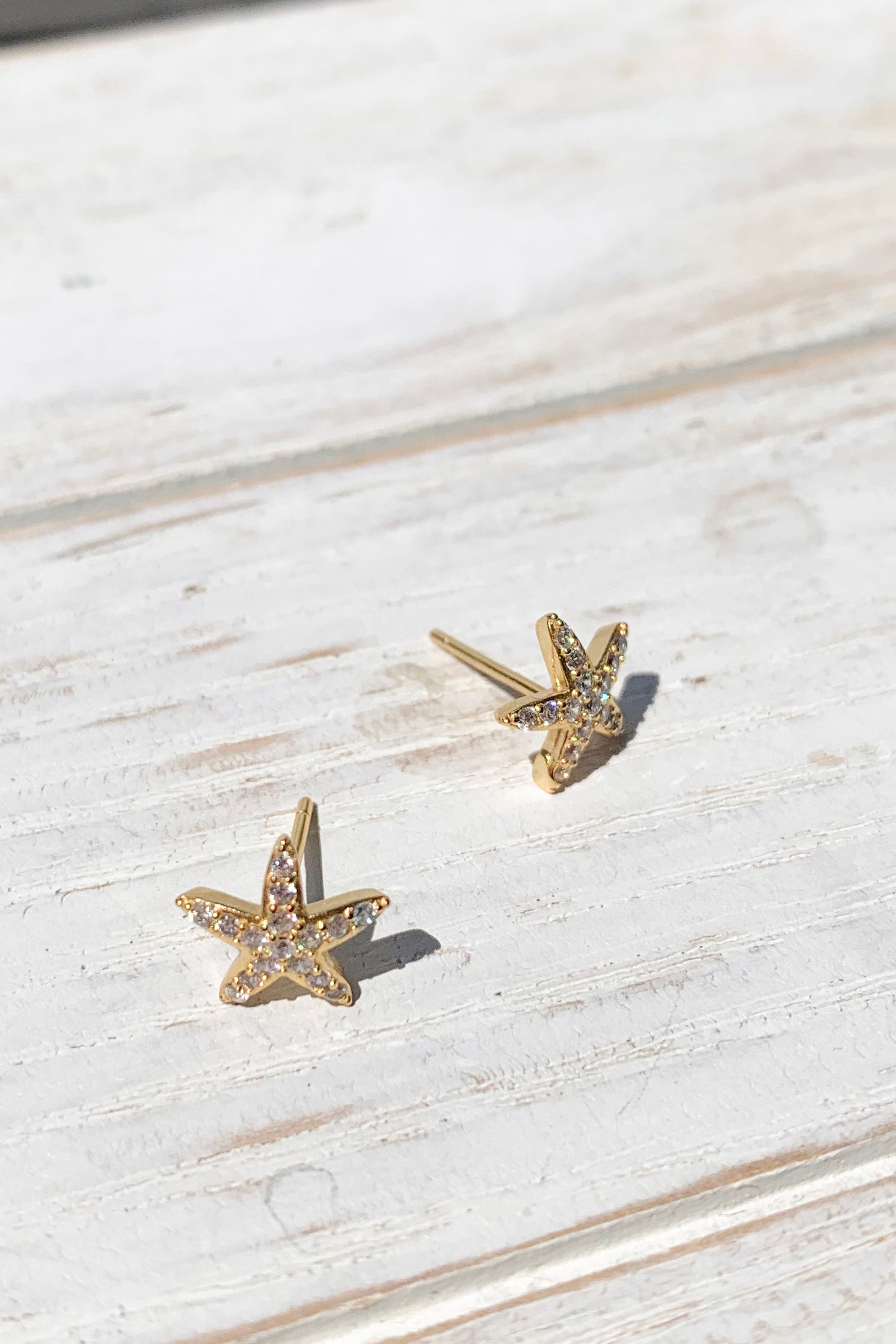 14K Gold Plated & Sterling Silver Tiny Gold Star Stud Earrings for Women - Perfect Bridal Party Gifts, Everyday Wear & Special Occasions