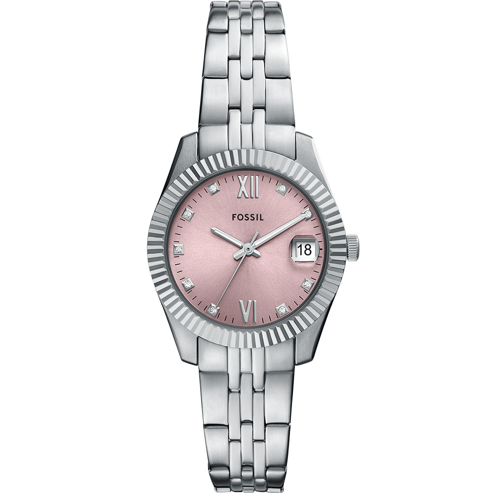 Fossil Scarelette ES5403 Women's Smartwatch - Stylish Fitness Tracker with Heart Rate Monitor, GPS & Notifications - Perfect for Workouts, Running & Daily Wear
