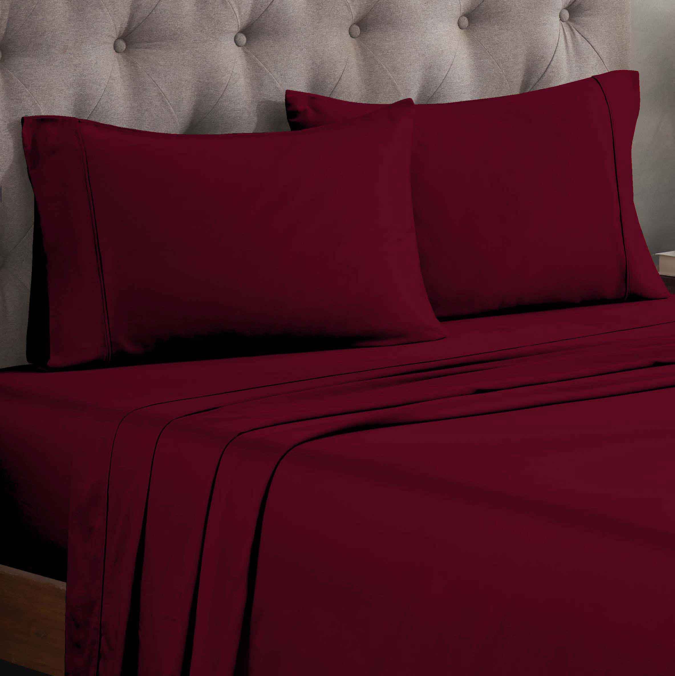 Premium 300 Thread Count Egyptian Cotton Bed Sheet Set - Soft, Breathable & Durable for Ultimate Comfort - Perfect for Luxury Bedrooms & Hotels