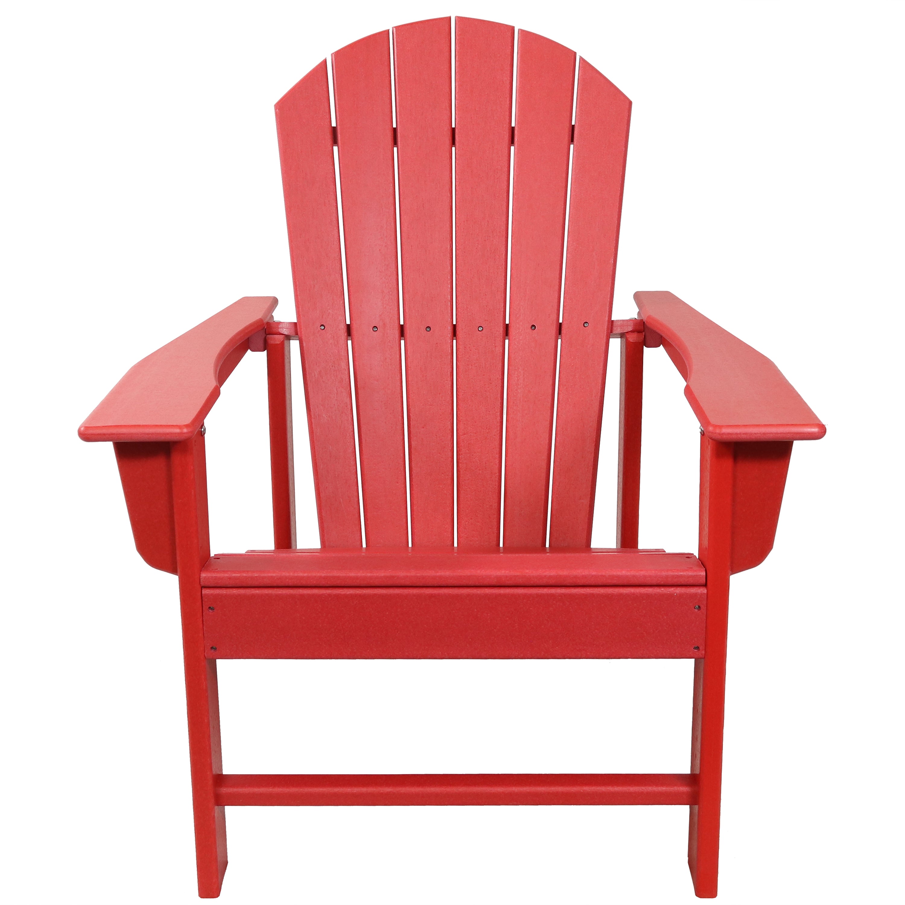 All-Weather Adirondack Chair by Sunnydaze - Heavy Duty 300 lb Capacity, 38.25