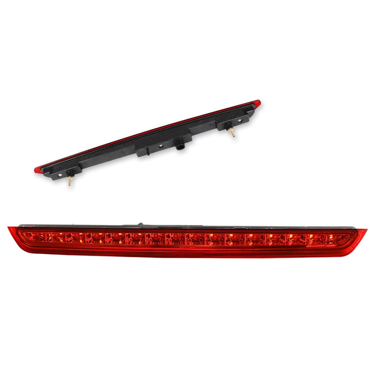 PM PERFORMOTOR LED 3rd Brake Light - High Mount Stop Lamp for 07-14 Chevy Suburban Tahoe Yukon XL - Red Lens - Enhanced Safety & Style for Night Driving & Off-Road Adventures
