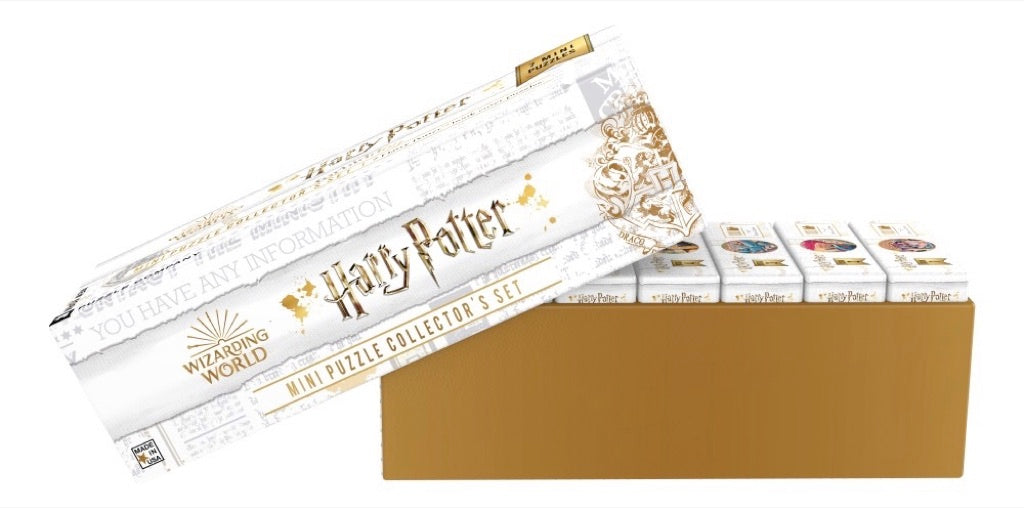 Harry Potter Mini Puzzle Collection Set - 7 Unique 100-Piece Jigsaw Puzzles for Kids & Adults | Perfect for Family Game Night, Birthday Gifts & Harry Potter Fans