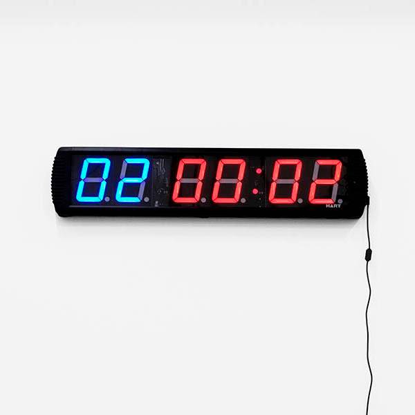 HART Interval Timer - Digital Workout Timer with Large Display for Gym, Boxing, HIIT, and CrossFit Training - Perfect for Home & Professional Fitness Routines