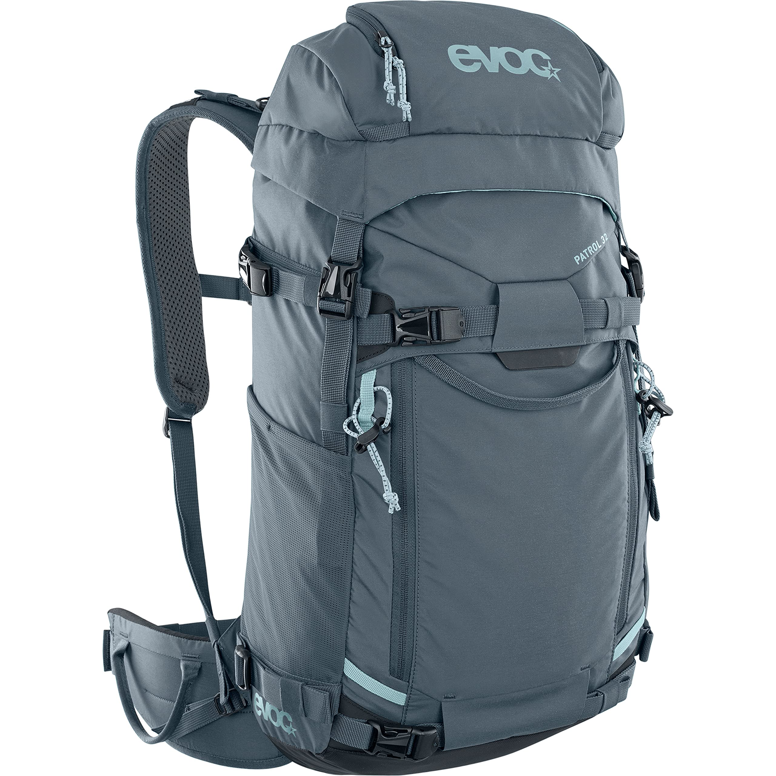 EVOC Backpack - Durable Carbon Grey Hiking & Travel Backpack for Outdoor Adventures, Camping & Daily Commute