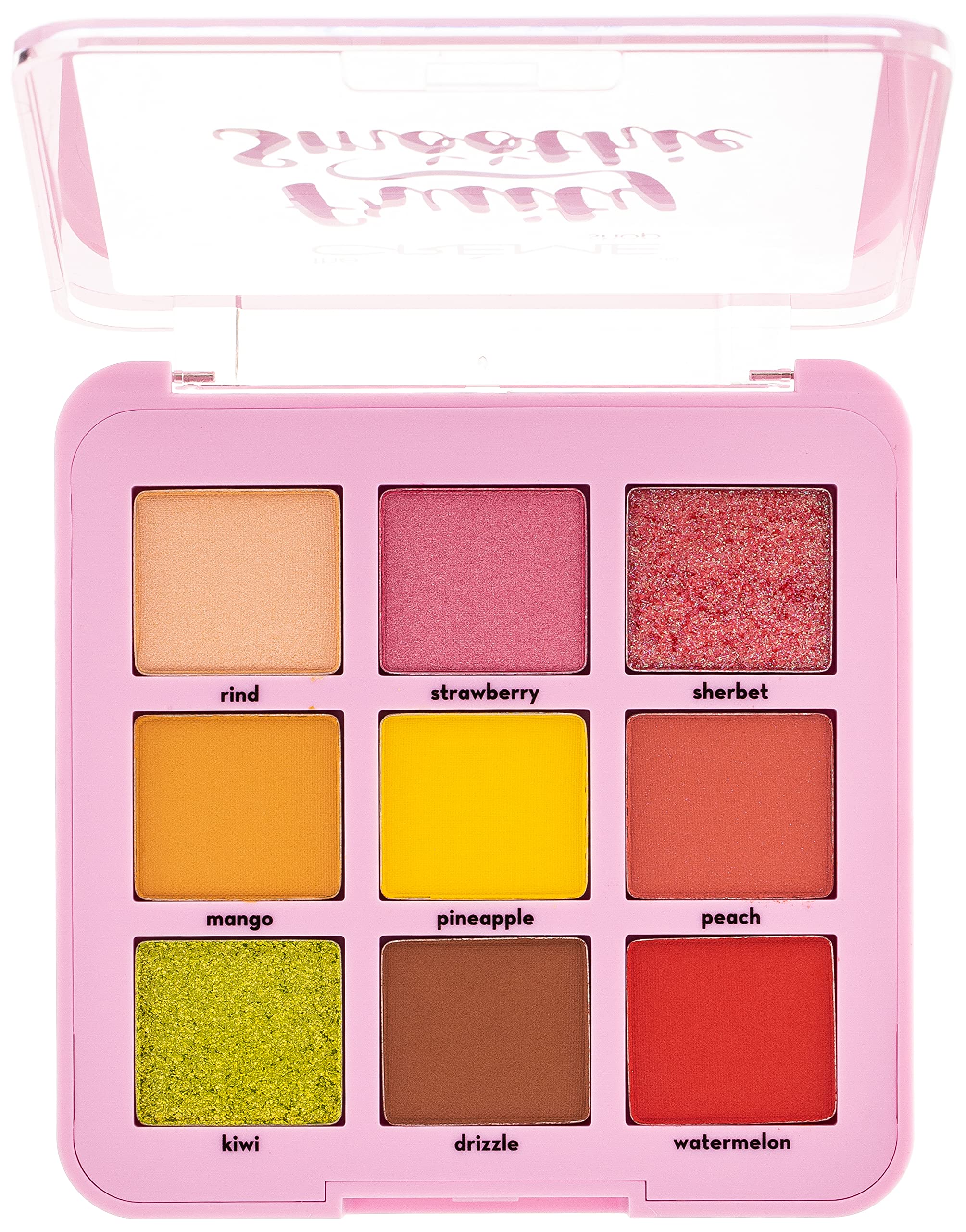 The Creme Shop 9-Pan Eyeshadow Palette - Highly Pigmented, Long-Lasting Makeup for Everyday & Party Looks | Perfect for Professional Makeup Artists & Beginners