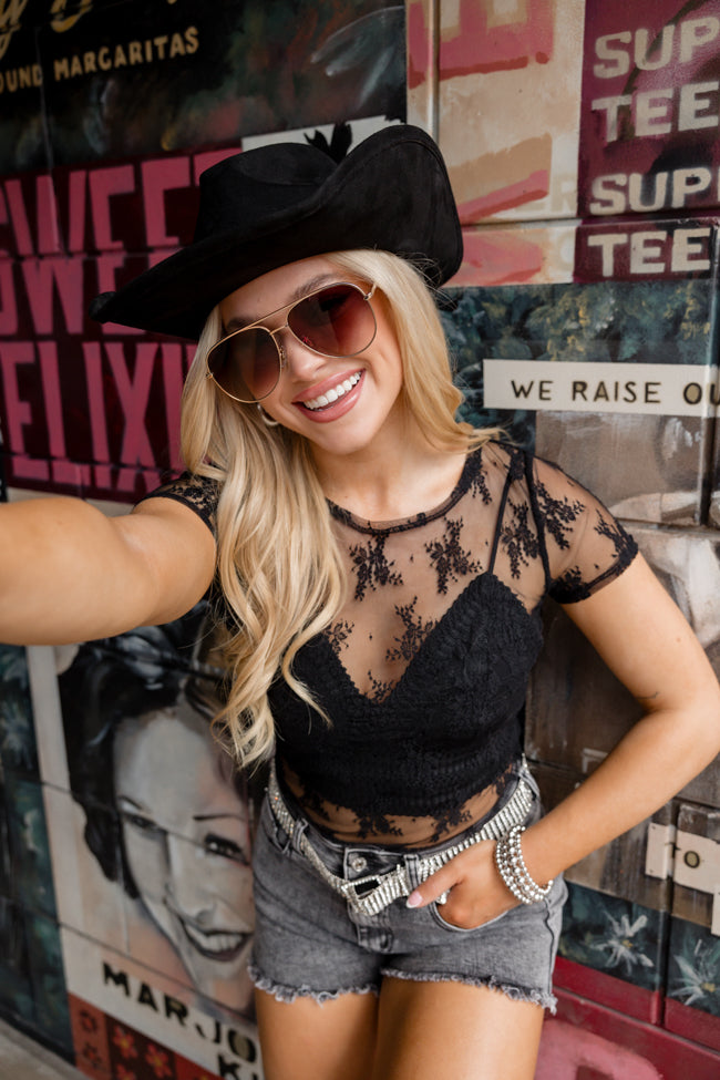 Speak Your Truth Black Short Sleeve Layering Tee - Soft Cotton Basic Top for Women - Perfect for Casual Wear, Layering & Everyday Outfits
