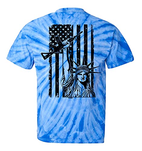 Royal Tie Dye - Back Print