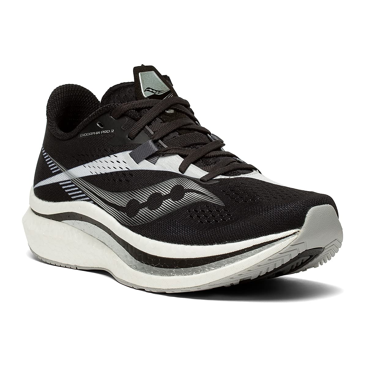 Saucony Women's Endorphin Pro 2 Running Shoes - Lightweight Carbon Fiber Racing Sneakers for Marathon & Road Running | High-Performance Cushioned Athletic Shoes for Women