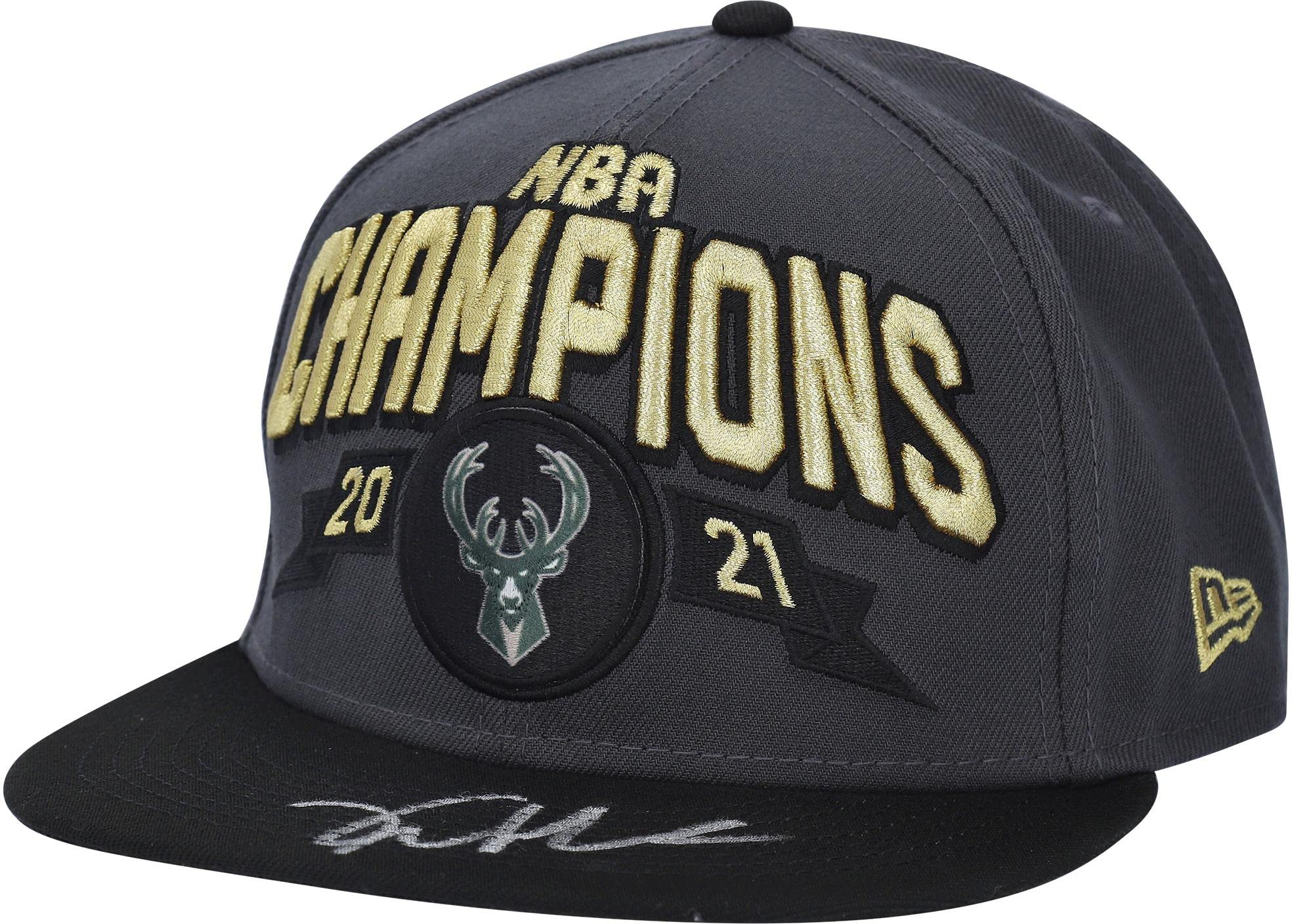 Khris Middleton Milwaukee Bucks Autographed NBA Cap - Signed Basketball Hat for Collectors & Fans - Perfect for Game Day, Memorabilia Displays & Gifts