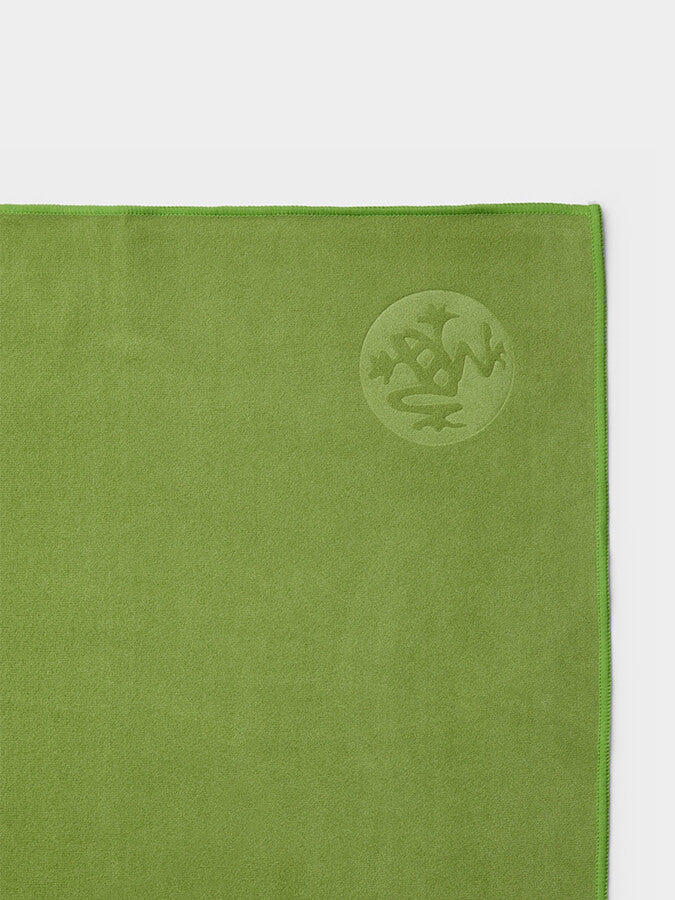 Manduka eQua Yoga Mat Towels - Non-Slip, Absorbent & Eco-Friendly for Hot Yoga, Pilates & Workouts - Perfect for Home & Studio Use