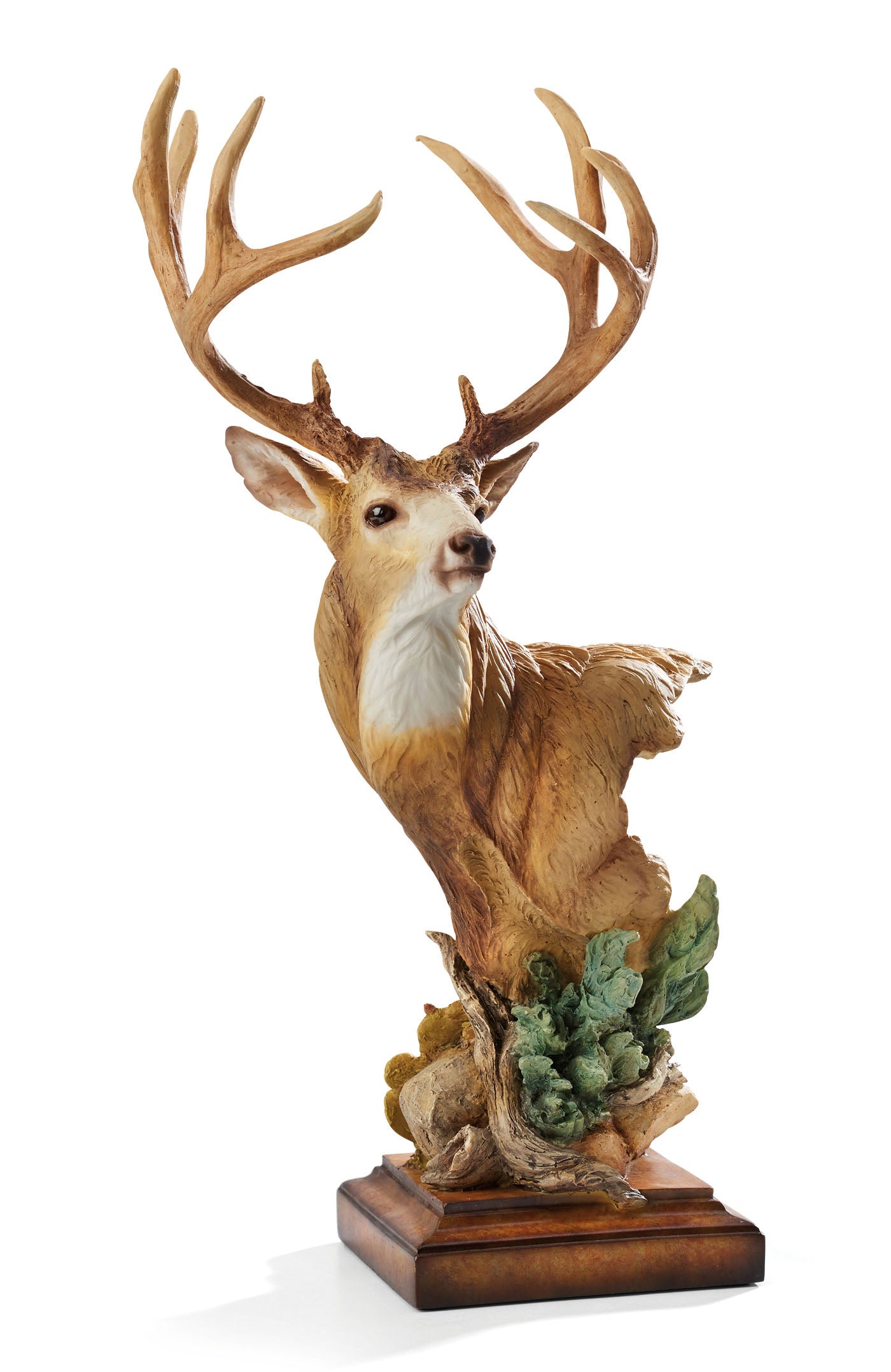 High Chaparral Mule Deer Sculpture - Handcrafted Western Wildlife Art for Home & Office Decor | Perfect for Cabin, Ranch, or Hunting Lodge Decoration