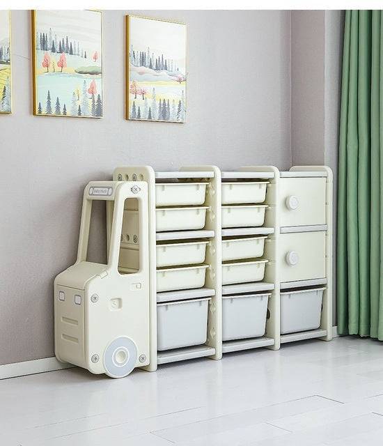 Kids Toy Storage Organizer - Large Toy Storage Cabinet with Shelves for Playroom & Bedroom | Durable Toy Organizer for Kids' Room, Nursery & Daycare