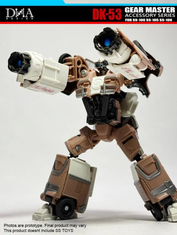 DNA Design DK 53 Upgrade Kit for Transformers Studio Series SS 108, SS 100, SS 105 – Enhance Your Collectible Figures for Display & Customization