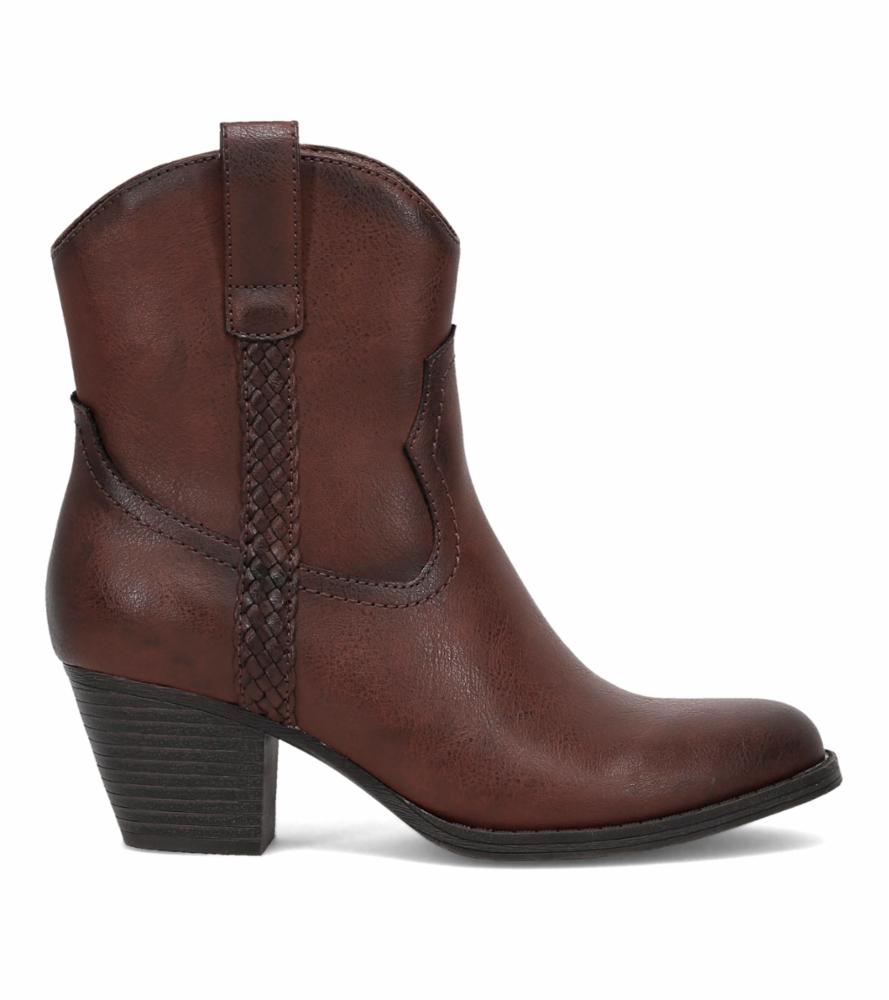 Frye Women's Daxx Brown Leather Boots - Comfortable Mid-Calf Booties for Women | Perfect for Casual Outfits, Work & Fall Fashion