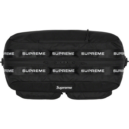 Supreme Duffle Bag Black FW22 - Waterproof Travel Gym Bag for Men & Women - Perfect for Workouts, Travel, and Weekend Getaways