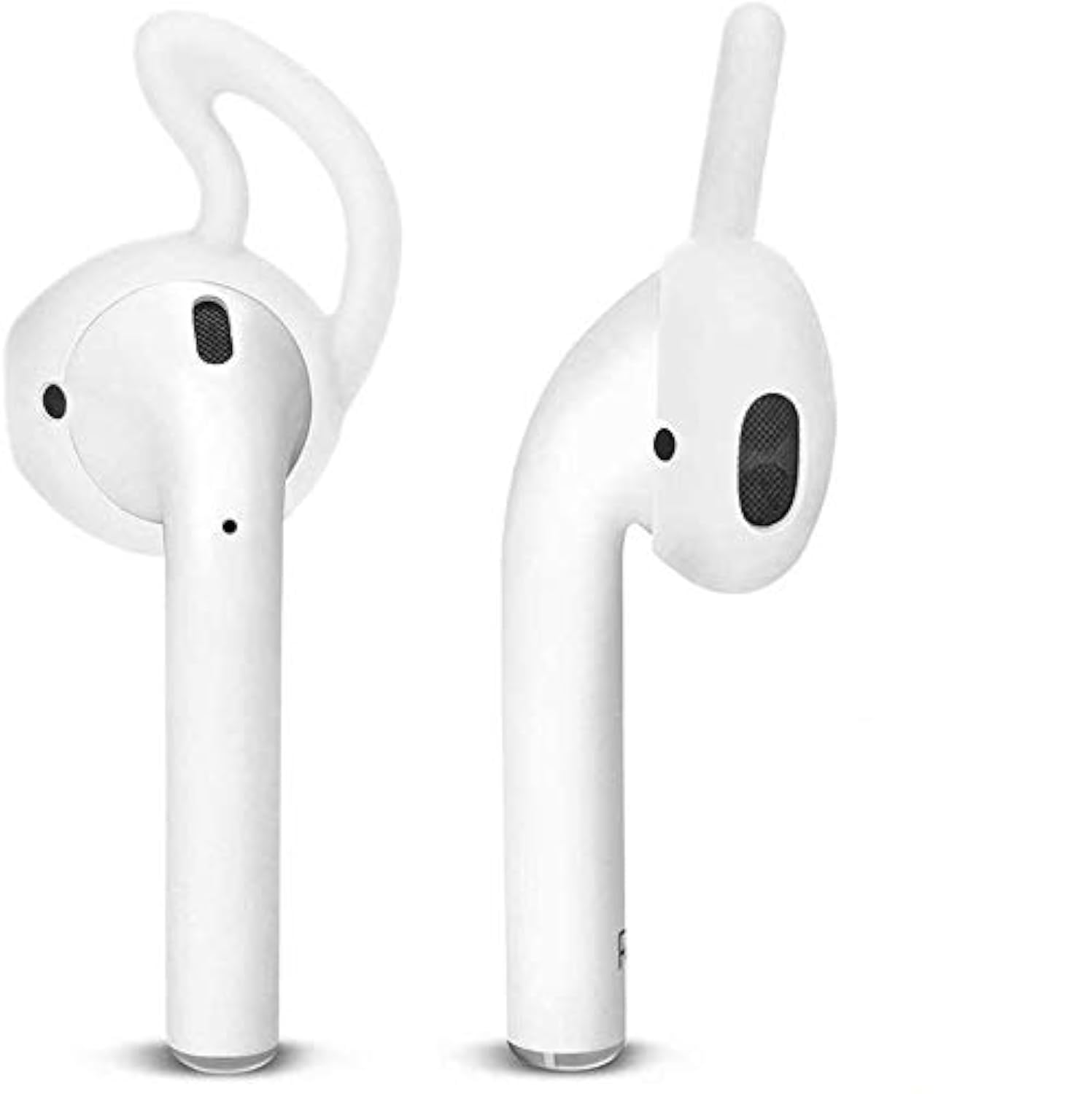 3 Pairs Silicone Ear Hooks & Covers for AirPods EarPods - Secure Fit, Comfortable & Anti-Slip - Perfect for Running, Workouts & Daily Use