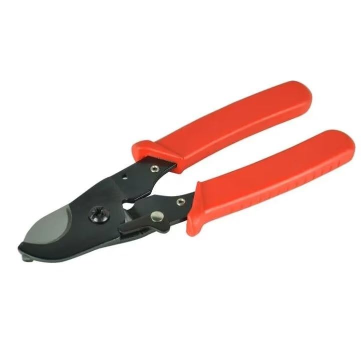 Professional Hand Crimping Tool Kit with Cable Cutter & 4 Replaceable Die Sets (HS-K02C) - Perfect for Electrical Wiring, Network Cables, and DIY Projects